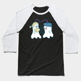 Little Ghost Telepathic Baseball T-Shirt